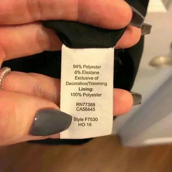 J. Crew Factory Sheath dress with faux leather - Picture 5 of 6